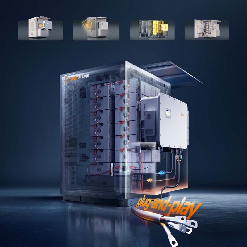 Solis Bess Hệ thống lưu trữ năng lượng BESS Solis Evercore 261kWh 125kW - Xanh hơn ...
