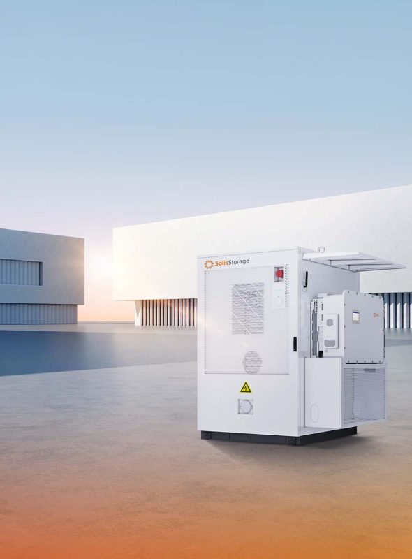 Hệ thống lưu trữ năng lượng 261kWh 125kWh BESS Solis Evercore