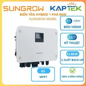 Biến tần hybrid Sungrow 8kw 1 pha